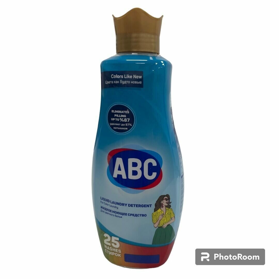 Гель для стирки цветного белья ABC 1,5 л Color (25 стирок)