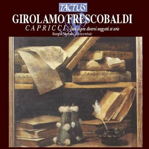 AUDIO CD Frescobaldi: 1st Libro Capricci. Sergio Vartolo -