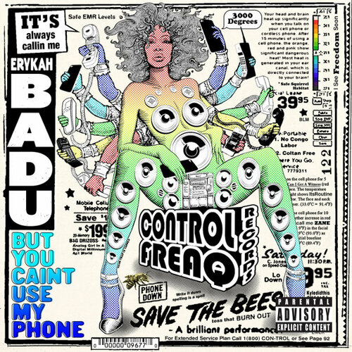 Виниловая пластинка Erykah Badu: But You Caint Use My Phone. 1 LP