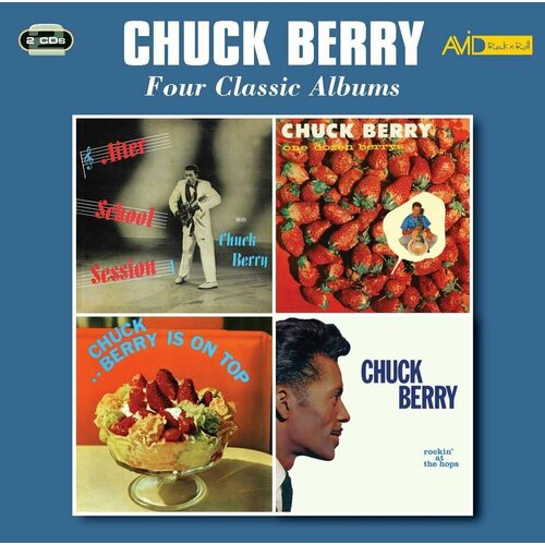 Audio CD Chuck Berry - Four Classic Albums (2 CD) berry chuck very good 20 greatest rock