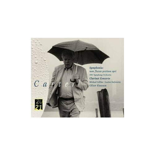 AUDIO CD CARTER Symphonia, Clarinet Conc. Knussen