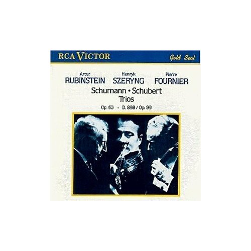 AUDIO CD Rubinstein & Fournier & Szeryng: Schubert; Trios. 1 CD