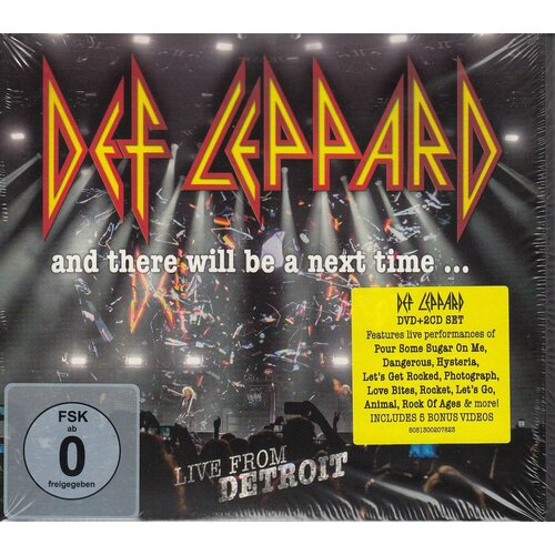 Audio CD Def Leppard - And There Will Be A Next Time . Live From Detroit (2 CD) rock of ages 3 make
