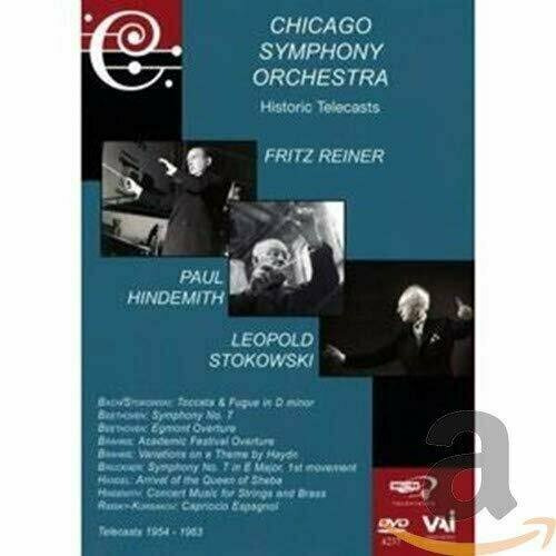 CHICAGO SYMPHONY ORCHESTRA HISTORIC TELECASTS 1954, 1963 Reiner / Stokowski / Hindmith