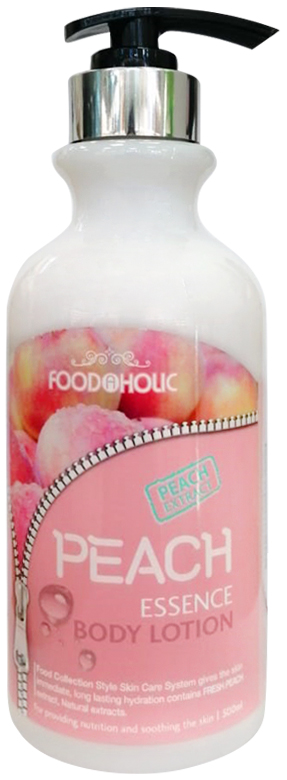Лосьон для тела с экстрактом персика FoodaHolic Essential Body Lotion Peach, 500 мл