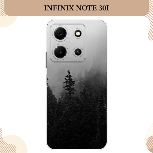 Силиконовый чехол Туманный лес на Infinix Note 30i / Инфиникс Нот 30i