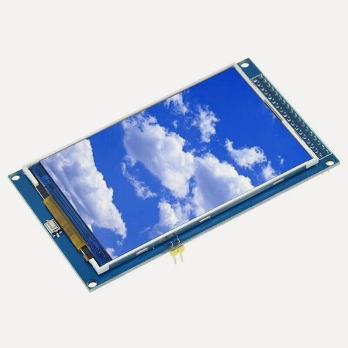 Изображение товара Цветной дисплей 3.5 TFT LCD 480x320 ILI9486/ILI9488для Arduino Mega 2560