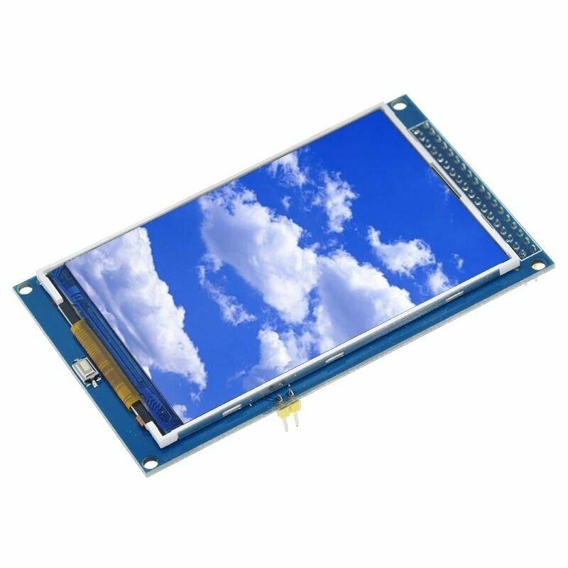 Цветной дисплей 3.5 TFT LCD 480x320 ILI9486 для Arduino Mega 2560