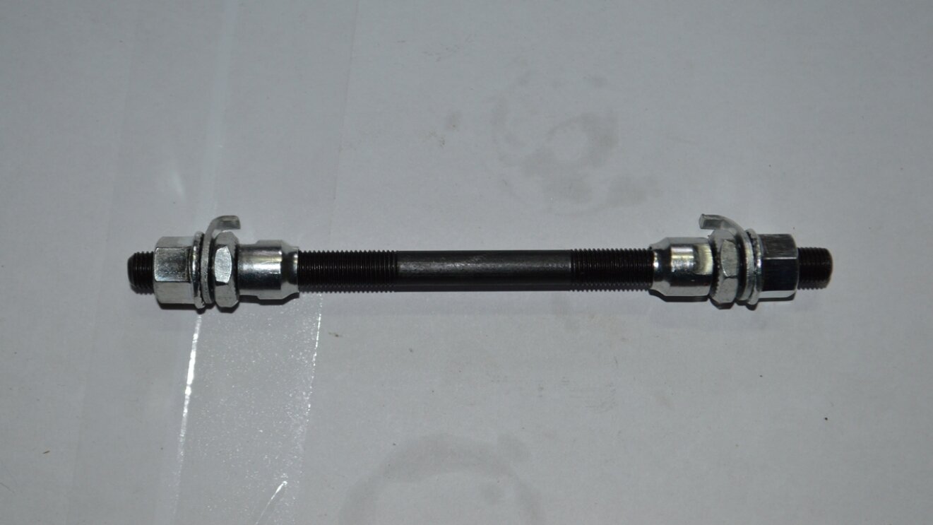 фото Ось передняя МТВ под гайки 3/8"*150мм KENLI KL-901F