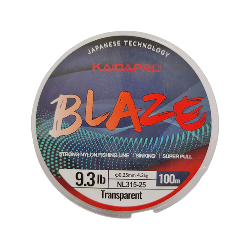 фото Леска blaze kaidapro 100м 0.25мм 4.2кг.