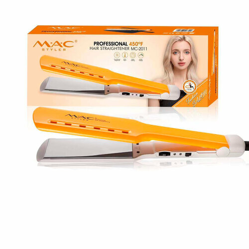 ADRC Company Профессиональная плойка Выпрямитель для волос с титановым покрытием и led-дисплеем уход кератин терапия 242900₽