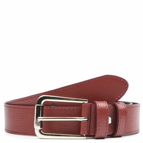 фото Ремень fabretti, размер 120, красный