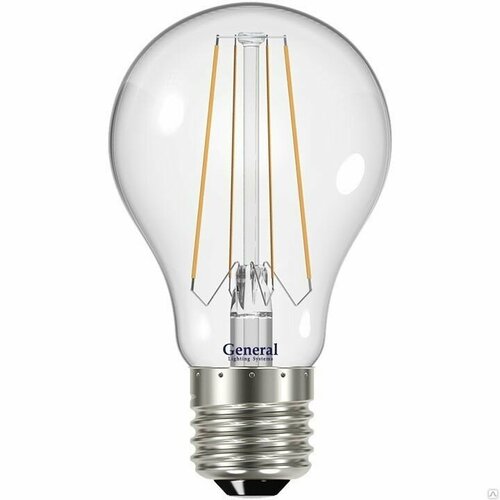 фото Лампа светодиодная general филамент, e27, 15 вт, 4500к general lighting systems
