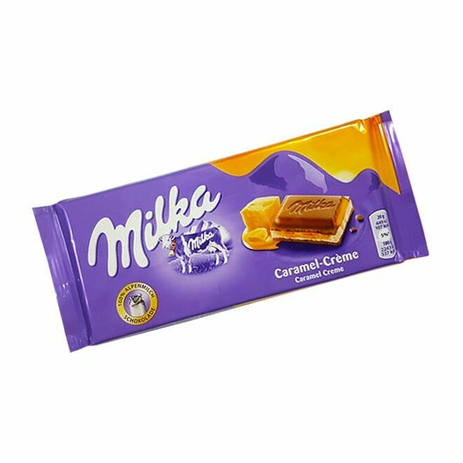 Milka Caramel шоколад милка карамельный крем 100 гр