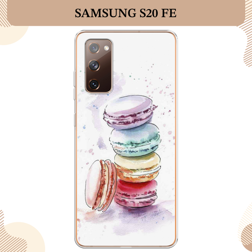 Силиконовый чехол Пирамидка макарони 2 на Samsung Galaxy S20 FE / Самсунг Галакси S20 FE