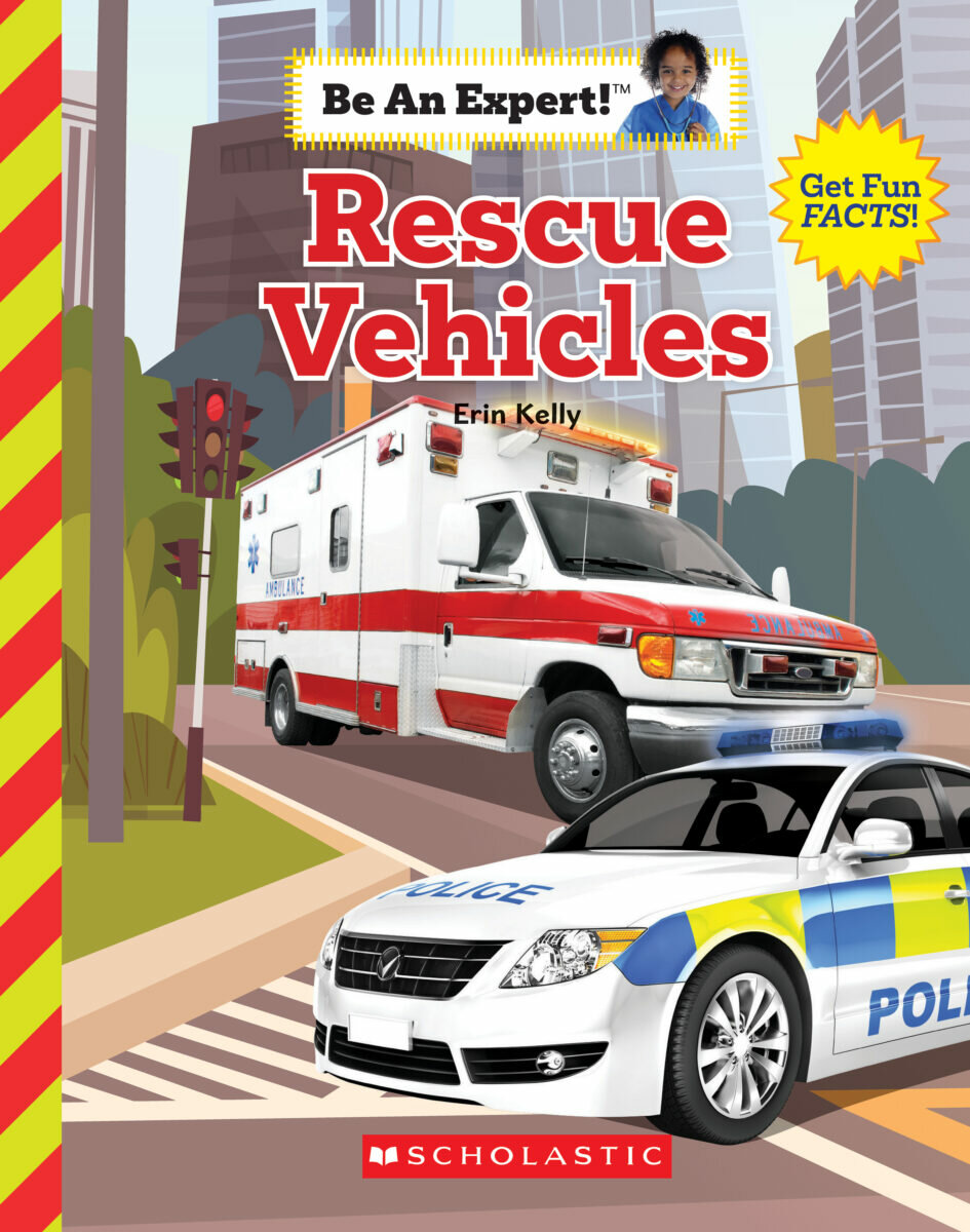 Rescue Vehicles / Kelly Erin / Книга на Английском