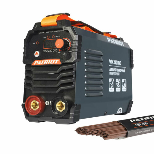 Сварочный аппарат инверторного типа Patriot WM230DVC с маской 300D 11000 Вт 1047600₽