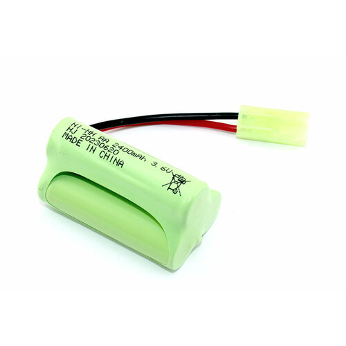 Аккумулятор Ni-MH 3.6V 2400mAh AA Row разъем Tamiya аккумулятор nvision ni mh 7 2v 6s 4200mah tamiya plug 14 awg