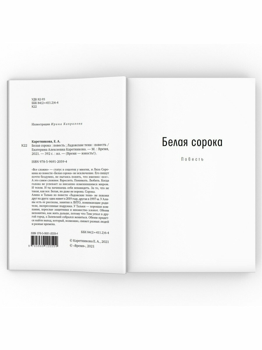 Белая сорока. Ладожские тени (Каретникова Екатерина Алексеевна) - фото №7