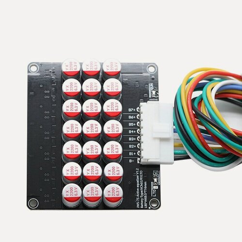 Изображение товара Активный Балансир конденсаторный Li-ion, LiFePO4, LTO 5-7S, 5A
