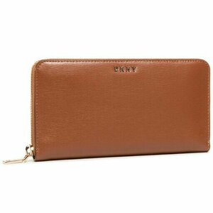 DKNY Bryant New Zip Around R8313658 Caramel 237
