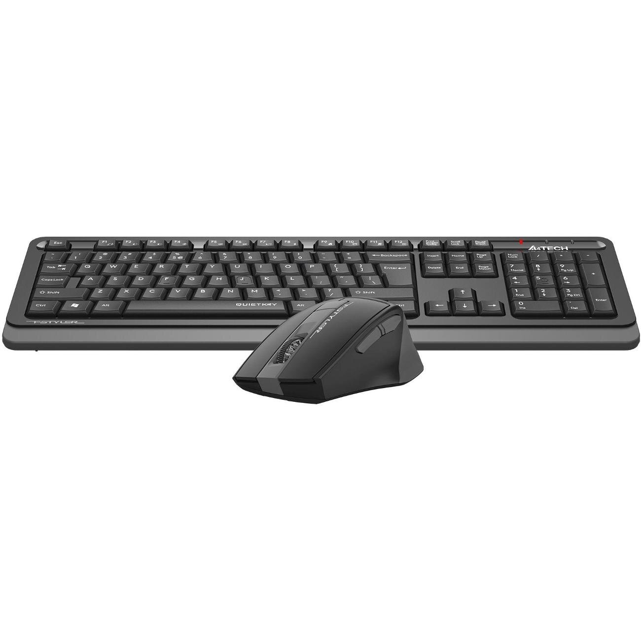 Комплект клавиатура+мышь A4Tech Fstyler FGS1035Q черный/черный (fgs1035q grey)