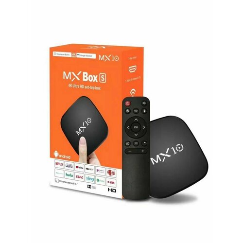 Смарт ТВ приставка MX10 4К ULTRA HD BOX 400000₽