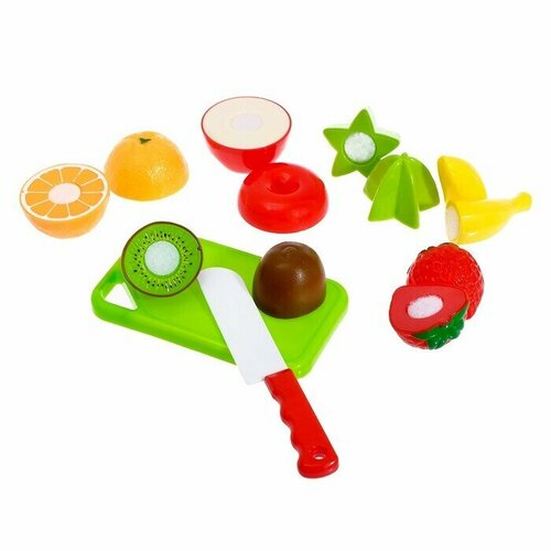 Набор продуктов для нарезки Фруктики на липучках 8 предметов 704₽