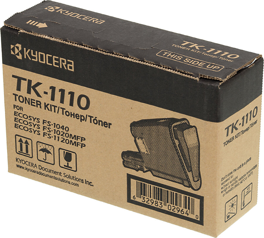 Картридж Kyocera TK-1110 черный (1t02m50nxv)