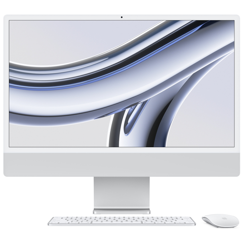 Apple iMac 24' (M3 8C CPU, 10C GPU, 2023) 16 ГБ, 1 ТБ SSD Z19E00033 Silver