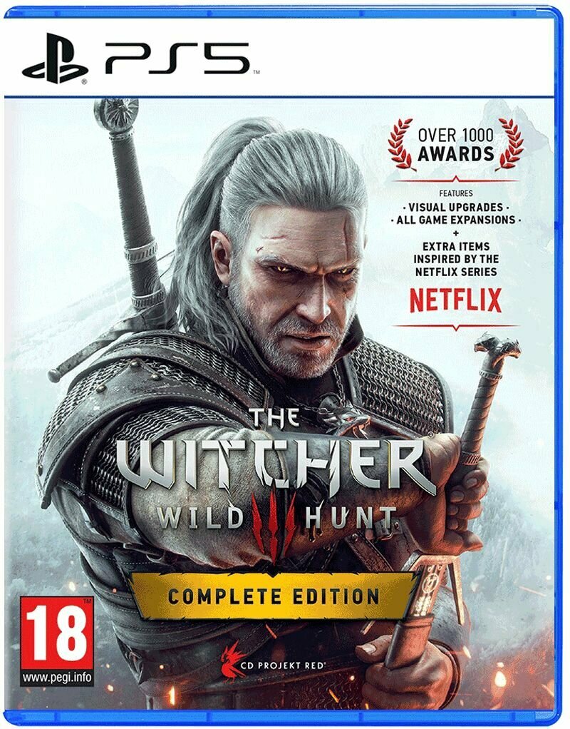 Игра Witcher 3: Wild Hunt Complete Edition (Ведьмак 3: Дикая Охота Полное Издание) (Русская версия) для PlayStation 5