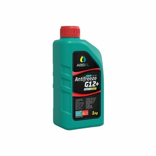 Absel Antifreeze G12+ Red/ -40°C 1 Кг. ABSEL арт. ABSAFG12P0011