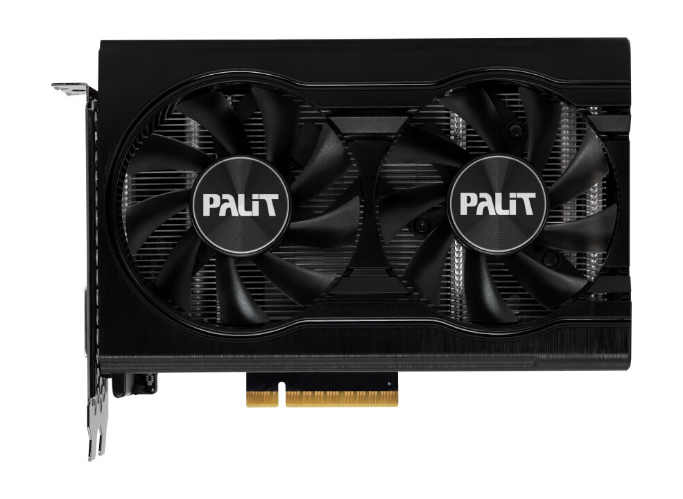 Видеокарта Palit GeForce RTX3050 DUAL (8Гб GDDR6128bit DVI HDMI DP NE63050018P1-1070D ret)