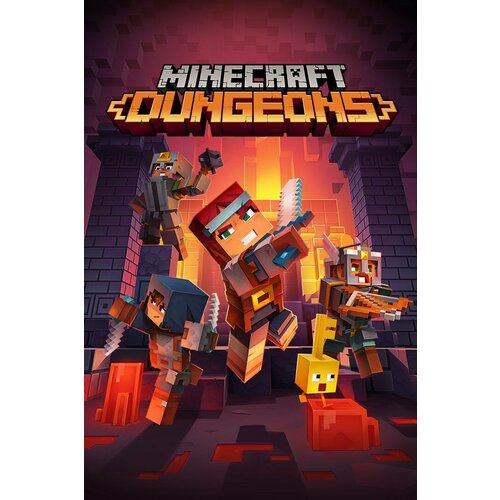 Игра Minecraft Dungeons — Xbox One / Xbox Series X|S — Цифровой ключ