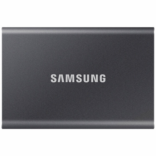 Samsung внешний SSD накопитель Samsung T7 1Tb , USB 3.2 Gen 2 (MU-PC1T0T/WW ) Grey ssd накопитель samsung 1тб mu pe1t0s ww