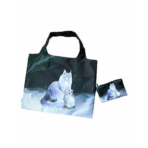 фото Сумка авоська basko, черный, белый