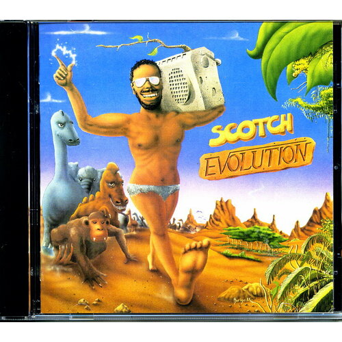 Музыкальный компакт диск SCOTCH - Evolution 1984 г. (производство Россия)