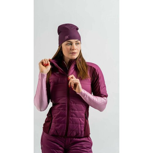 Жилет , размер 46-48, розовый утепленный жилет ragwear suminka vest цвет wine red