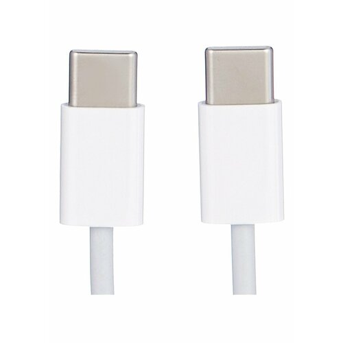 Дата кабель USB Type-C - USB Type-C, 1 м, белый адаптер usb c to apple pencil для ipad 10 го поколения