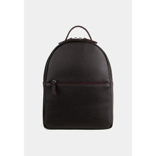 фото Рюкзак saaj, фактура гладкая, коричневый