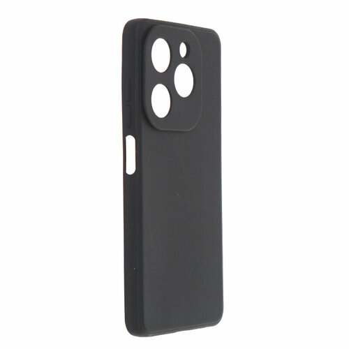 Чехол iBox для Tecno Spark 20c с защитой камеры и подложкой Silicone Black УТ000037618 черный