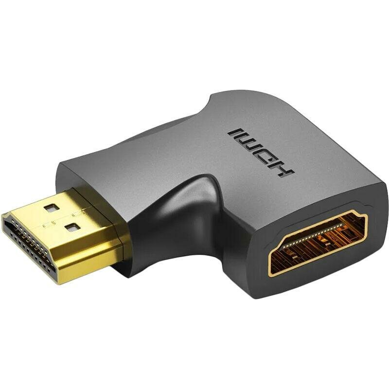 Адаптер-переходник Vention HDMI v2.0 19M/19F угол 270 (AIQB0)