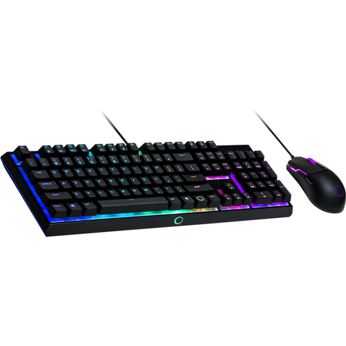 комплект oklick keyboard Комплект: Игровая клавиатура+мышь Cooler Master MS110