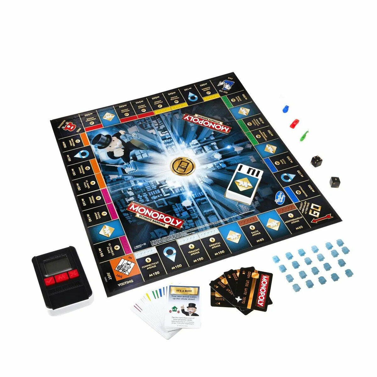 Настольная игра Monopoly / Монополия / С банковскими картами, обновленная