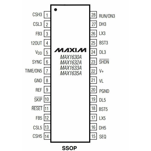 Микросхема MAX1631AEAI