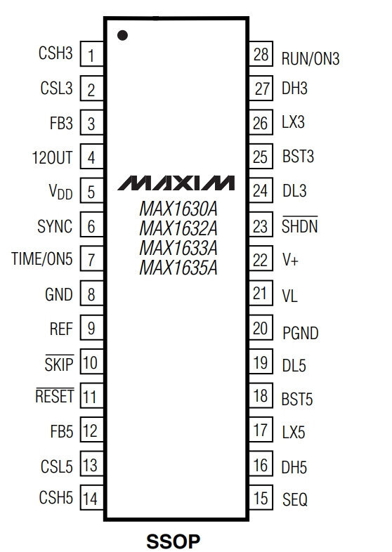 Микросхема MAX1631AEAI