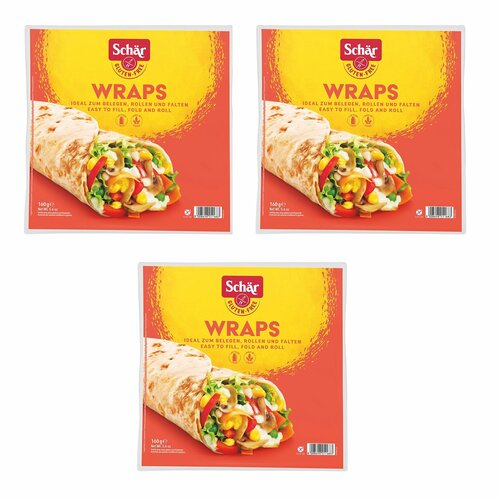   Wraps, . . Dr. Schar, 160  (3 )