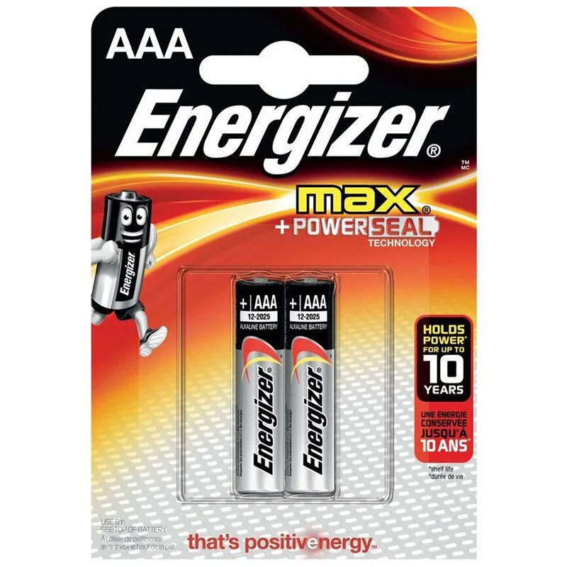 Батарейка ENERGIZER Max AAA, 2 тш - фото №9