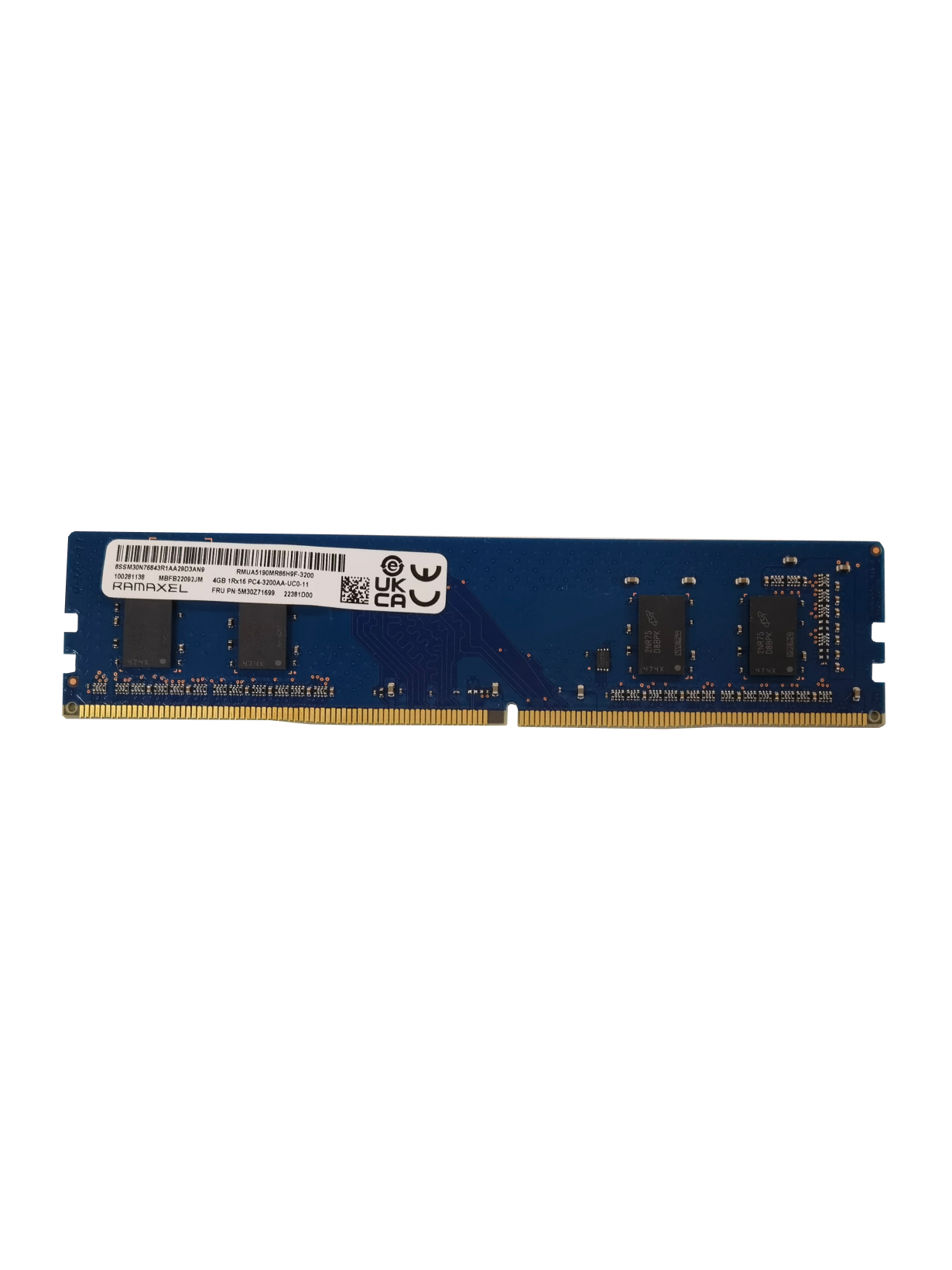 Память DDR4 4 ГБ 3200 МГц Ramaxel [RMUA5190MR86H9F-3200]