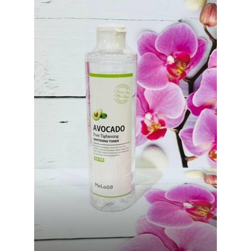 Meloso/ Meloso Avocado Pore Tightening Toner/ Тонер для сужения пор с авокадо тонер для лица с мёдом biotique honey water pore tightening toner with himalayan waters 120 мл